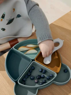 Poespas Kinderservies^Kinderbord met vakjes Arne | Liewood