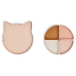 Poespas Kinderservies^Kinderbord met vakjes Arne | Liewood