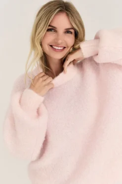 DAMES Poespas Vesten | Vesten & Truien^Knit pullover Patrisia | Rose | A-view