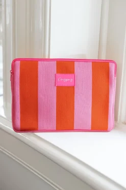 DAMES Studio Poespas Overige Accessoires | Tassen^Laptophoes Lollipop | Rood/roze |