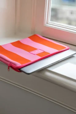 DAMES Studio Poespas Overige Accessoires | Tassen^Laptophoes Lollipop | Rood/roze |