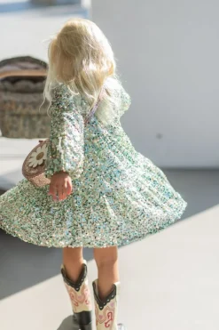 DAMES Konges Slojd Jurken & Salopettes | Jurken^Lila sequins dress | Green |