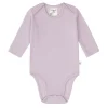 Lässig Rompers^Longsleeve body | Ribbed lavender |