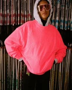 Stieglitz Truien & Vesten | Truien & Vesten^Longsleeve Frieda Terry | Pink |