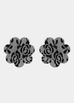 DAMES MAGIC Bodyfashion Lingerie^Luxury lace secret covers | Black |