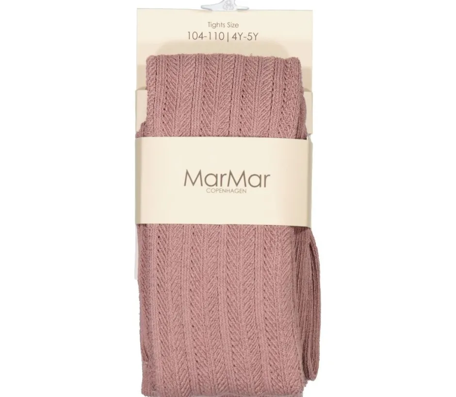 MarMar Copenhagen Sokken & Maillots | Sokken & Maillots^Maillot pointelle | Dusty mauve |