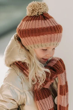 Rockahula Haaraccessoires^Muts cosy striped knitted | 7-10 jaar |