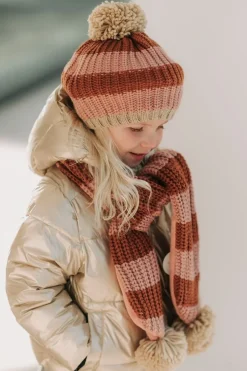 Rockahula Haaraccessoires^Muts cosy striped knitted | 7-10 jaar |