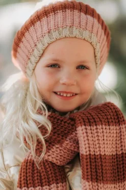 Rockahula Haaraccessoires^Muts cosy striped knitted | 7-10 jaar |