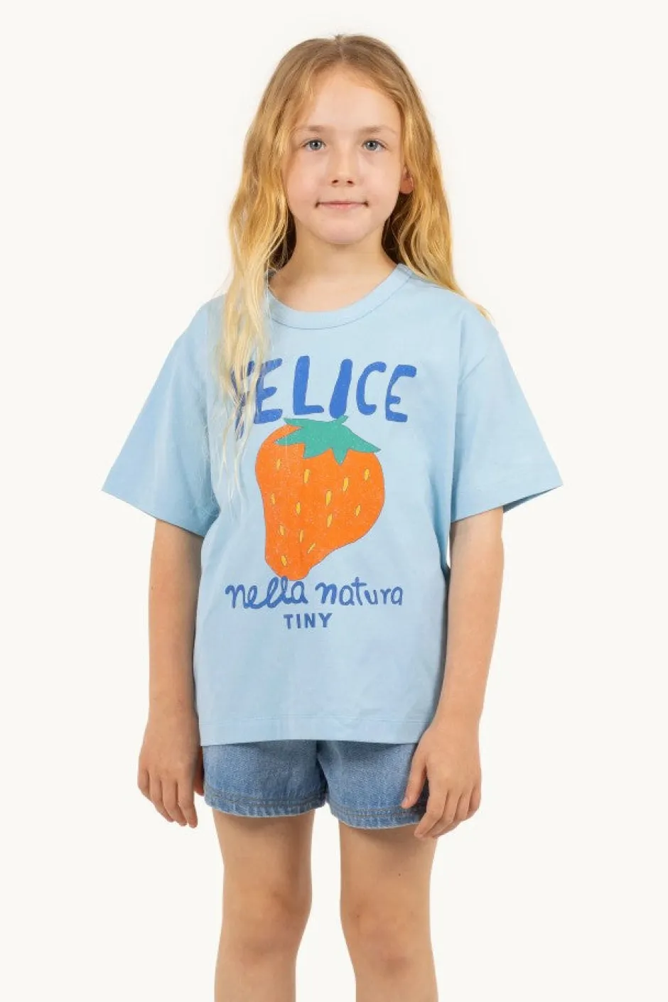 Tinycottons Shirts | Shirts^Nella natura graphic tee | Dusty blue |