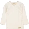 MarMar Copenhagen Vesten | Shirts^Newborn tut wrap top | Flour white |