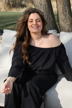 DAMES Refined Department Co-ords | Blouses^Off-shoulder blouse Montana | Black |