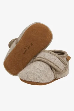 En Fant Schoenen & Slofjes^Pantoffels wol | Sand melange |