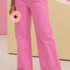 DAMES Ydence Broeken^Pants Indy | Pink |