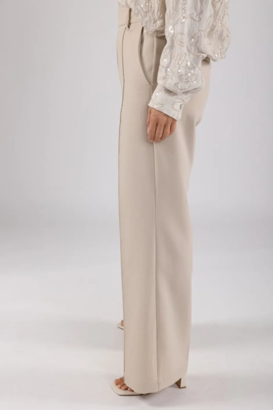 DAMES Nukus Broeken^Pants Jill | Light sand |