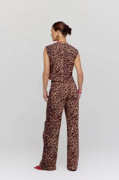 DAMES Harper u0026 Yve Broeken^Pants Mayra | Lexie leopard | Harper & Yve