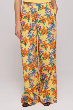 DAMES Poespas Co-ords | Broeken^Pants Riley | Banana flower | Harper & Yve