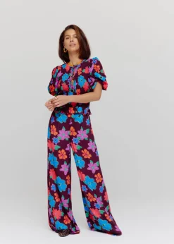 DAMES Poespas Co-ords | Broeken^Pants Rosie | Mystic flower | Harper & Yve