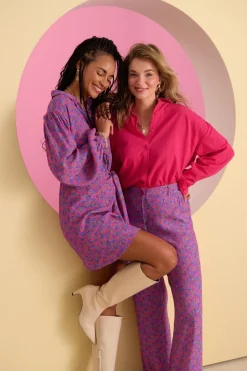 DAMES Ydence Co-ords | Broeken^Pants Zola | Multi flower |