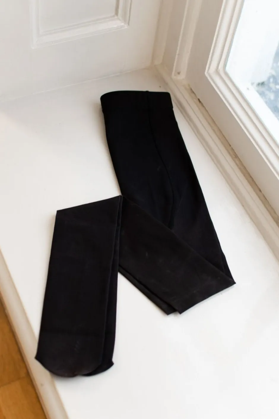 DAMES Studio Poespas Overige Accessoires | Snøpskes^Panty Emma | Zwart gevoerd | 200 Den |