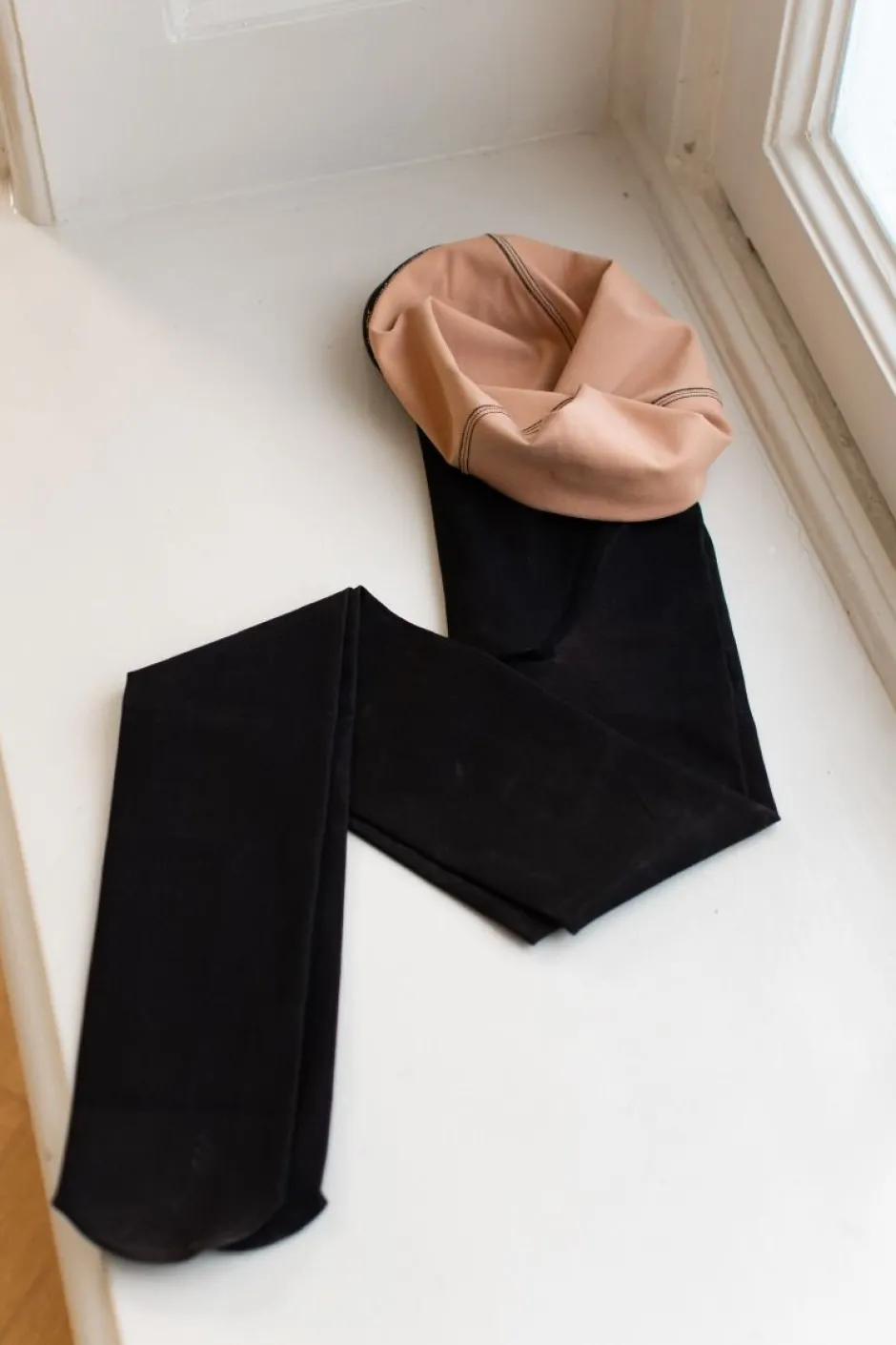 DAMES Studio Poespas Overige Accessoires | Snøpskes^Panty Emma | Zwart gevoerd | 200 Den |