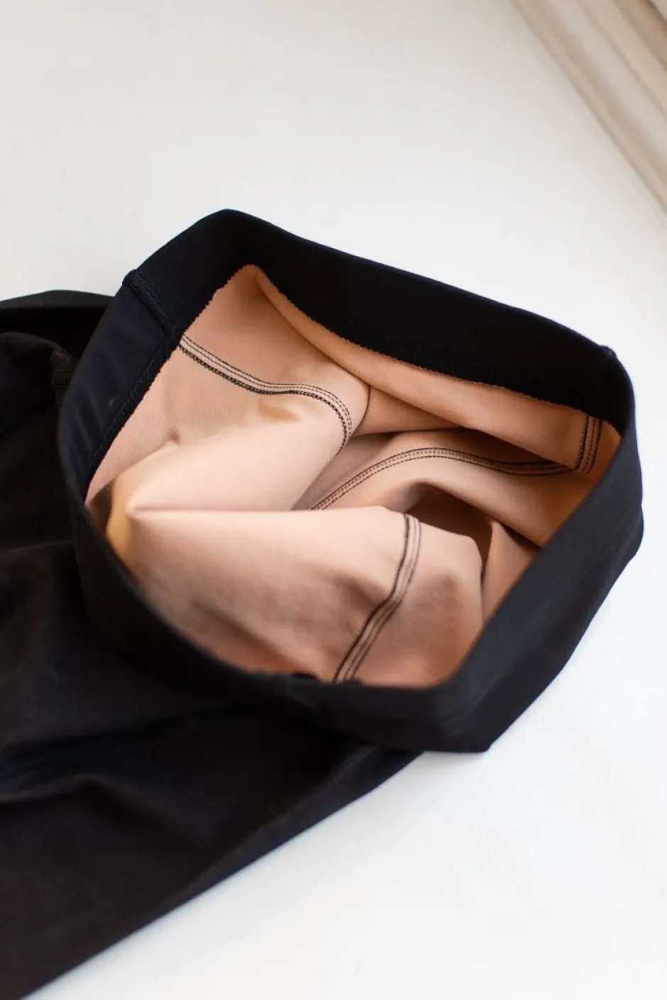 DAMES Studio Poespas Overige Accessoires | Snøpskes^Panty Emma | Zwart gevoerd | 200 Den |