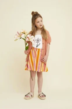 DAMES Sproet u0026 Sprout Rokken | Rokken^Paperbag skirt stripes | Nectarine | Sproet & Sprout