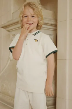 Konges Slojd Shirts | Shirts^Polo shirt Florian gots | Antique white |