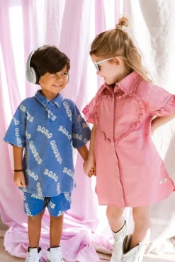 DAMES Bobo Choses Co-ords | Co-ords^Polo shirt Wavy | All over waffle |