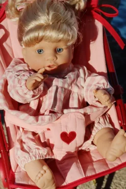 Konges Slojd Poppen & Accessoires | Educatief Speelgoed^Poppenbuggy | Mellow rose | 3+ jaar |