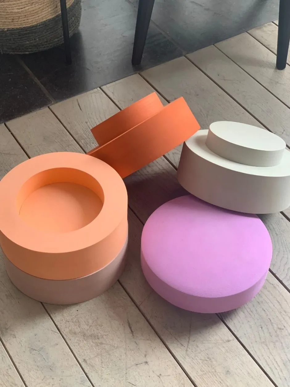 Moes Play Decoraties & Accessoires^Rainbow chair earth | 5 stuks | Open ended speelgoed |