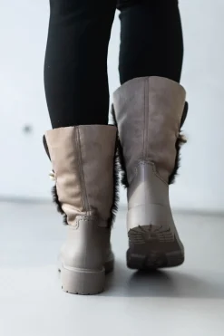 DAMES Unisa Laarzen & Boots^Regenlaarzen Garfil | Taupe |