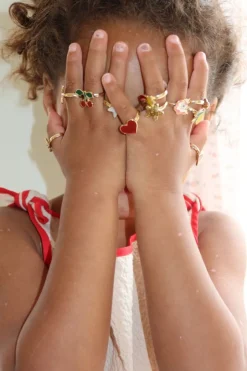 Konges Slojd Sieraden^Ringen set | 12 stuks | Multi color |