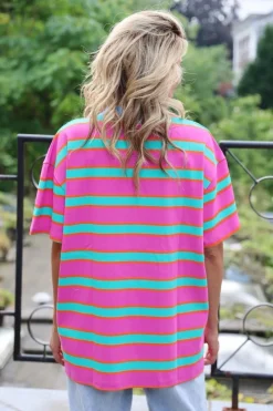 DAMES Stieglitz Tops | Tops^Romee oversized T-shirt | Purple |