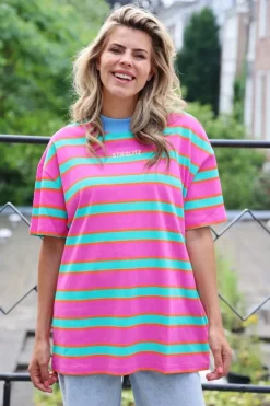 DAMES Stieglitz Tops | Tops^Romee oversized T-shirt | Purple |