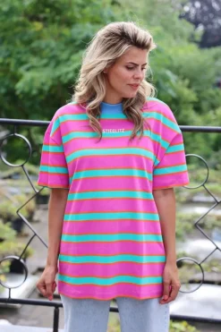 DAMES Stieglitz Tops | Tops^Romee oversized T-shirt | Purple |