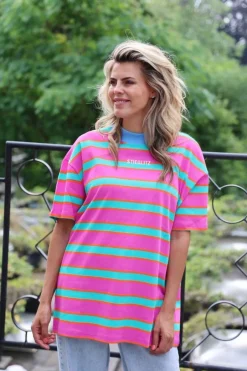 DAMES Stieglitz Tops | Tops^Romee oversized T-shirt | Purple |