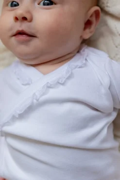 Poespas Rompers^Romper | Kanten overslag | Babidu