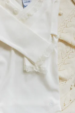 Poespas Rompers^Romper | Kanten overslag | Babidu