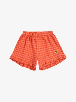 DAMES Bobo Choses Co-ords | Co-ords^Ruffle woven shorts Vichy |