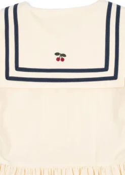 DAMES Konges Slojd Jurken & Salopettes | Jurken^Sailor dress Allie gots | Optic white |