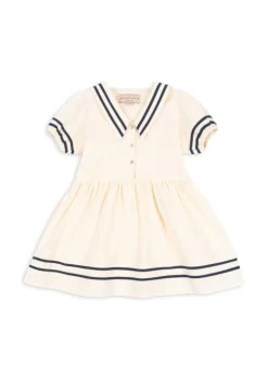 DAMES Konges Slojd Jurken & Salopettes | Jurken^Sailor dress Allie gots | Optic white |