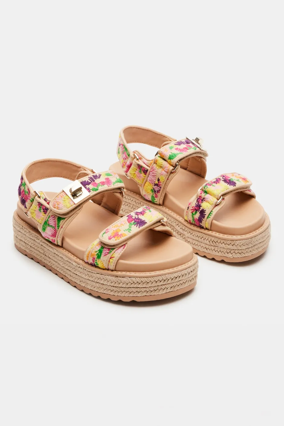 DAMES Steve Madden Sandalen & Slippers^Sandaal Bigmona | Floral multi |