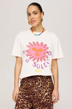 DAMES Harper u0026 Yve Tops^Shirt Le Soleil | Ecru | Harper & Yve