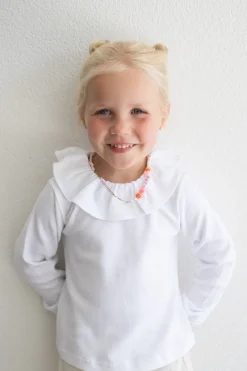 DAMES Babidu Shirts | Shirts^Shirt Lizzy | Volant wit |