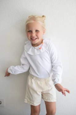 DAMES Babidu Shirts | Shirts^Shirt Lizzy | Volant wit |