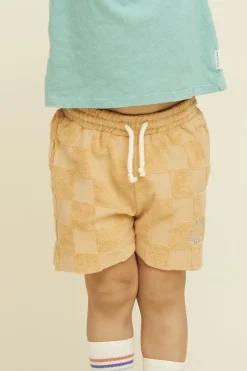 DAMES Sproet u0026 Sprout Co-ords | Co-ords^Short blocks Terry | Nectarine | Sproet & Sprout