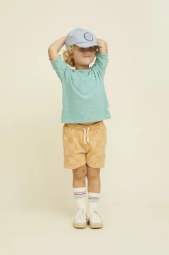 DAMES Sproet u0026 Sprout Co-ords | Co-ords^Short blocks Terry | Nectarine | Sproet & Sprout