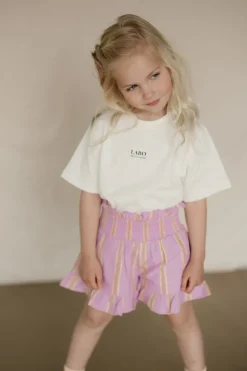 DAMES Labo de Colores Co-ords | Co-ords^Short Falla | Pink mulberry multi |