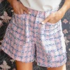 DAMES Studio Amaya x Poespas Co-ords | Shorts^Short Legally Blonde | Pink sparkling check |